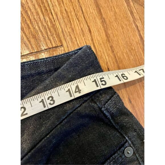 Seven for all mankind Lucy coated leather look jeans size 28 - Picture 6 of 9